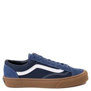 Vans navy blue w gum style 36 women’s 8.